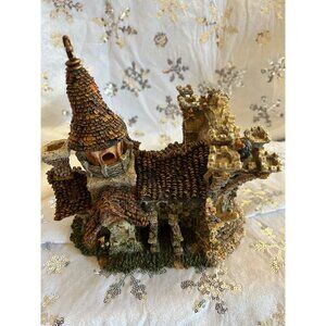 Wizards Castle Boyds Bears Collectible Detailed Stonework Removable Roof
